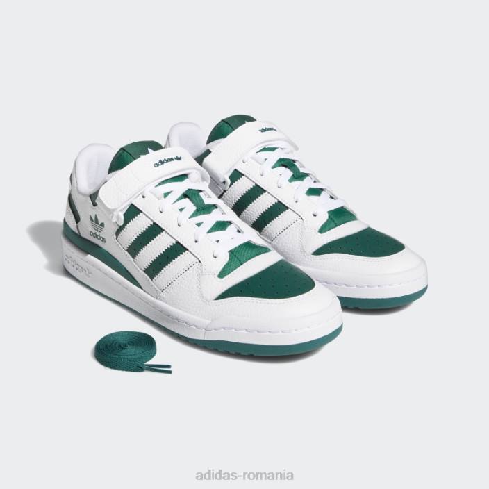 Adidas forum pantofi verzi jos bărbați alb/verde 2JBN66