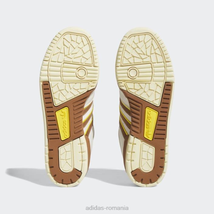 Adidas galben rivalitate low 86 pantofi bărbați alb/maro/galben 2JBN244