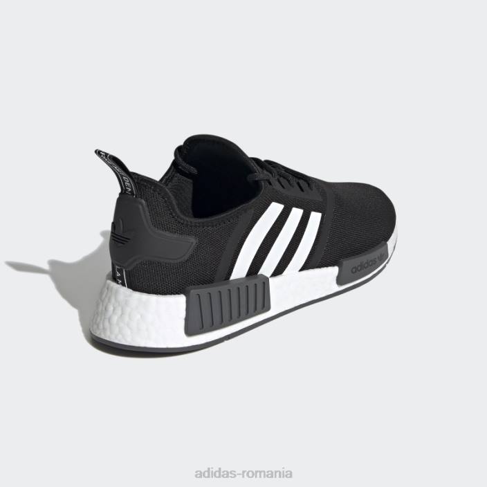 Adidas gri nmd-r1 primeblue pantofi eleganti bărbați negru/alb/gri 2JBN3843