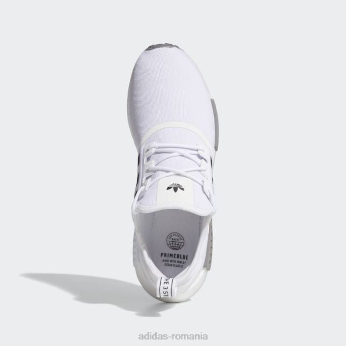 Adidas gri nmd-r1 primeblue pantofi fierbinți bărbați alb/negru/gri 2JBN3861