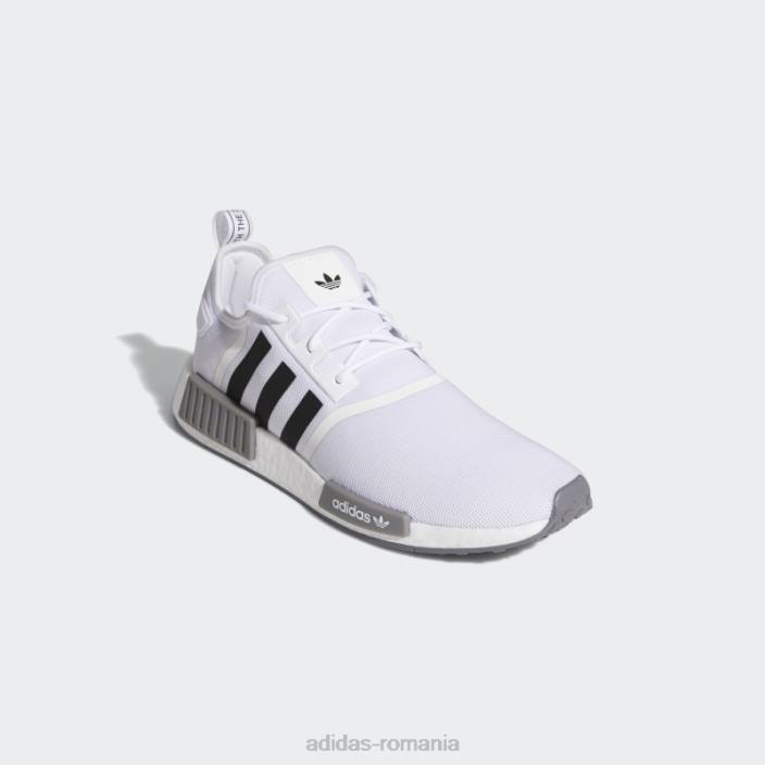 Adidas gri nmd-r1 primeblue pantofi fierbinți bărbați alb/negru/gri 2JBN3861