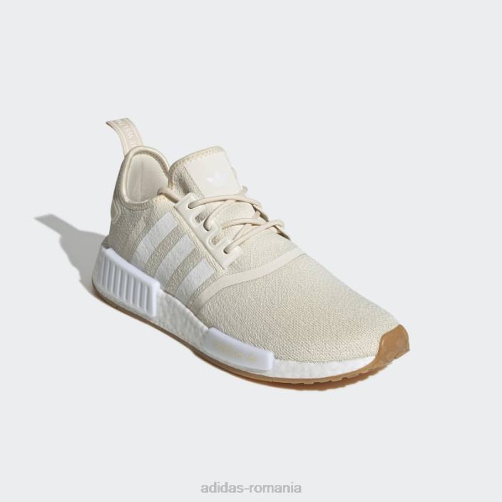 Adidas gum nmd-r1 pantofi moda bărbați alb/gumă 2JBN4522