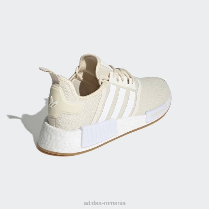 Adidas gum nmd-r1 pantofi moda bărbați alb/gumă 2JBN4522