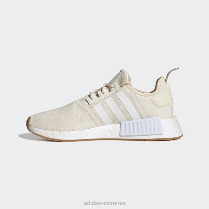 Adidas gum nmd-r1 pantofi moda bărbați alb/gumă 2JBN4522