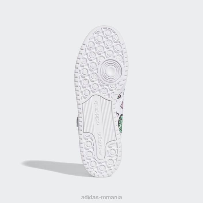 Adidas jeremy scott forum 84 pantofi mono joasa moda neagra bărbați alb negru 2JBN4673