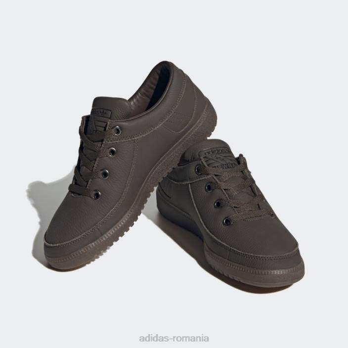 Adidas maro închis newrad spzl bărbați maro închis/auriu metalic/gumă 2JBN310