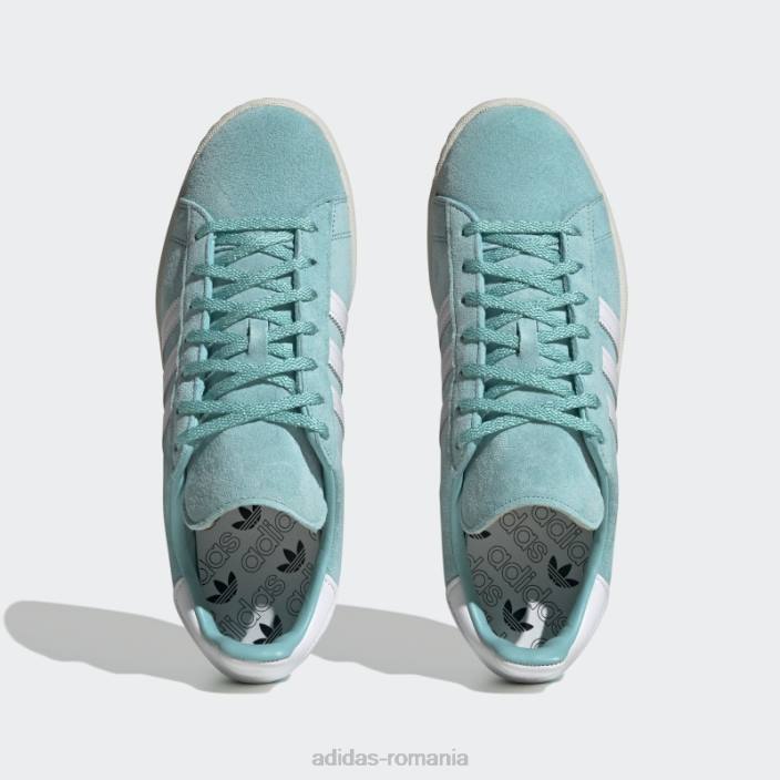 Adidas mentă campus pantofi anii 80 adidas bărbați menta/alb 2JBN255