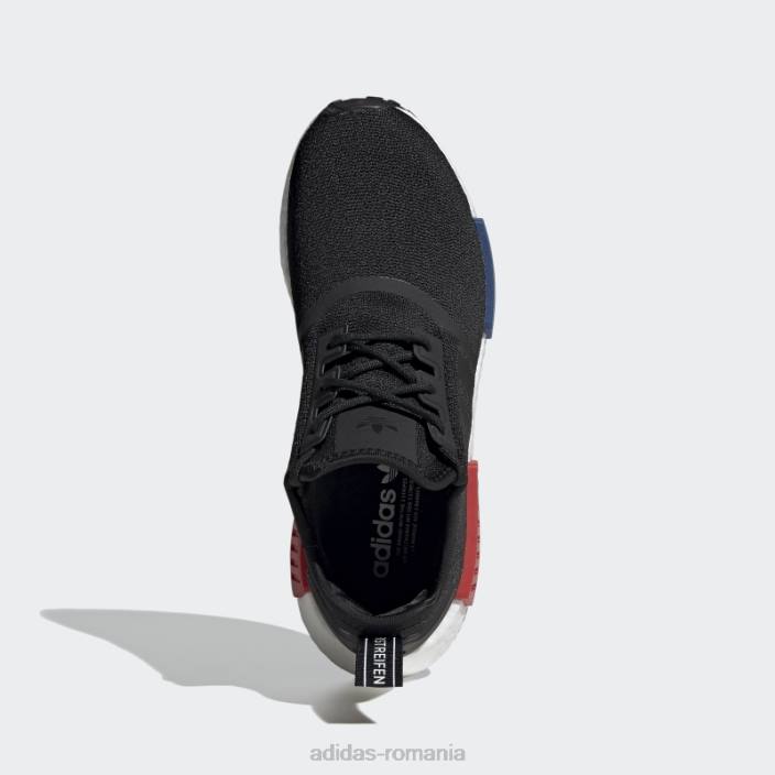 Adidas nmd-r1 pantofi alb moda bărbați alb negru 2JBN3658