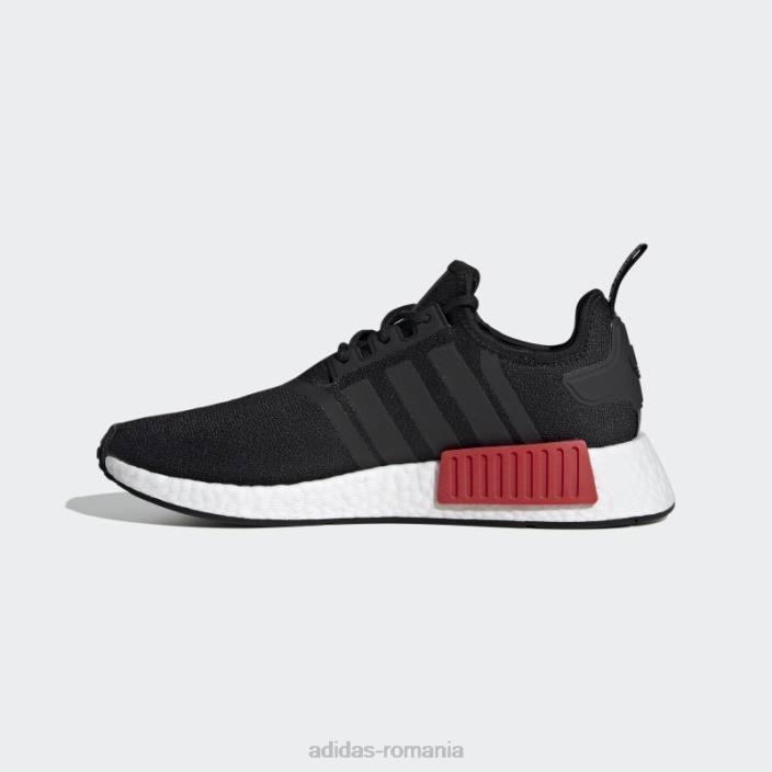 Adidas nmd-r1 pantofi alb moda bărbați alb negru 2JBN3658