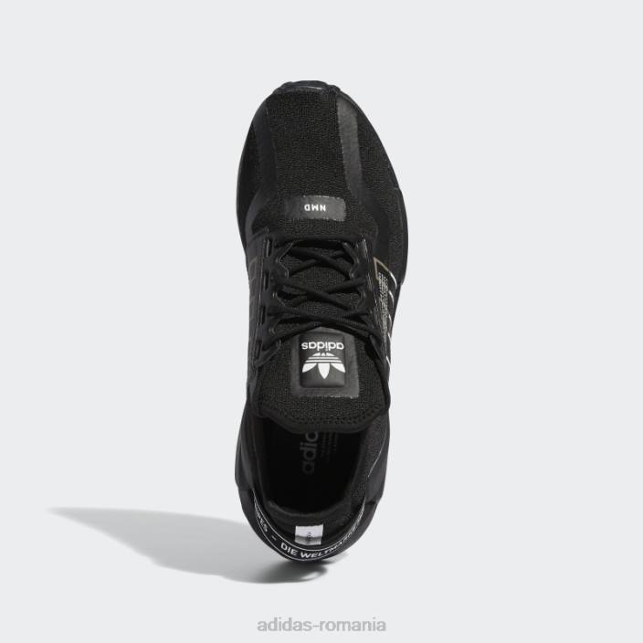 Adidas nmd-r1 pantofi albi v2 bărbați alb negru 2JBN4219