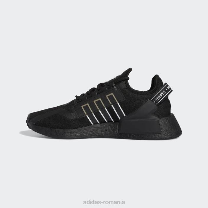 Adidas nmd-r1 pantofi albi v2 bărbați alb negru 2JBN4219