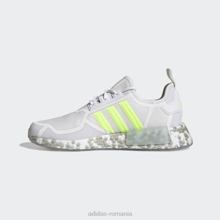 Adidas nmd-r1 pantofi galbeni bărbați alb/galben 2JBN4555