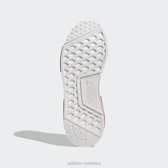 Adidas nmd-r1 pantofi gri bărbați alb/gri 2JBN519