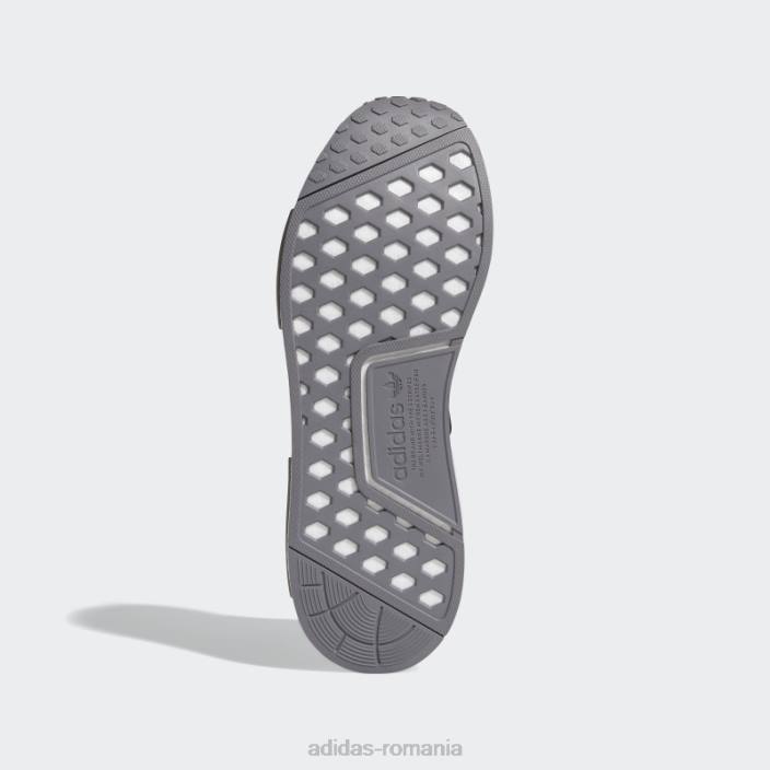 Adidas nmd-r1 primeblue pantofi gri bărbați alb/negru/gri 2JBN33