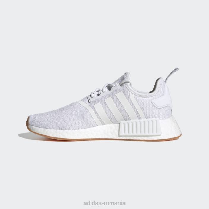 Adidas nmd-r1 primeblue pantofi gumă bărbați alb/gumă 2JBN3842