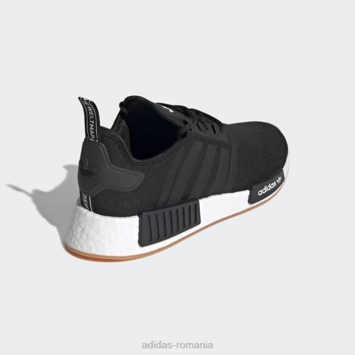 Adidas nmd-r1 primeblue pantofi negri bărbați negru/gumă 2JBN3830