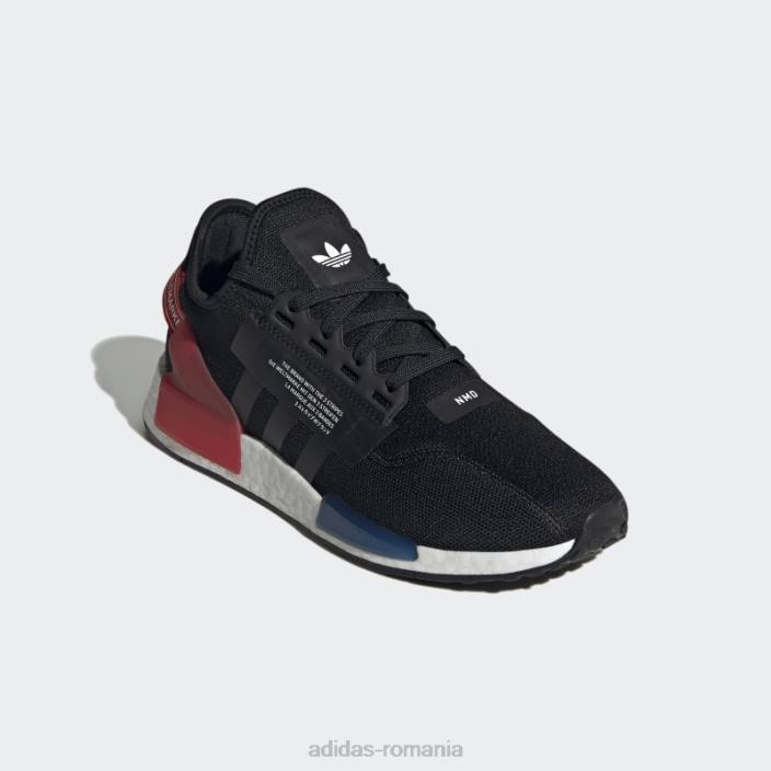 Adidas nmd-r1 v2 pantofi albi bărbați alb negru 2JBN3983