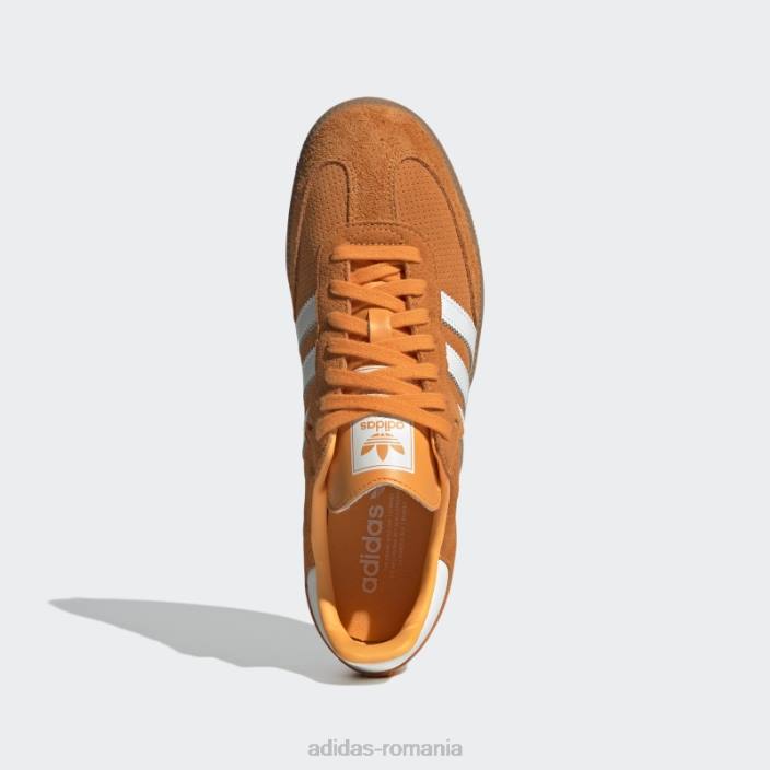 Adidas orange rush samba og pantofi bărbați papură portocalie/alb/gumă 2JBN12502