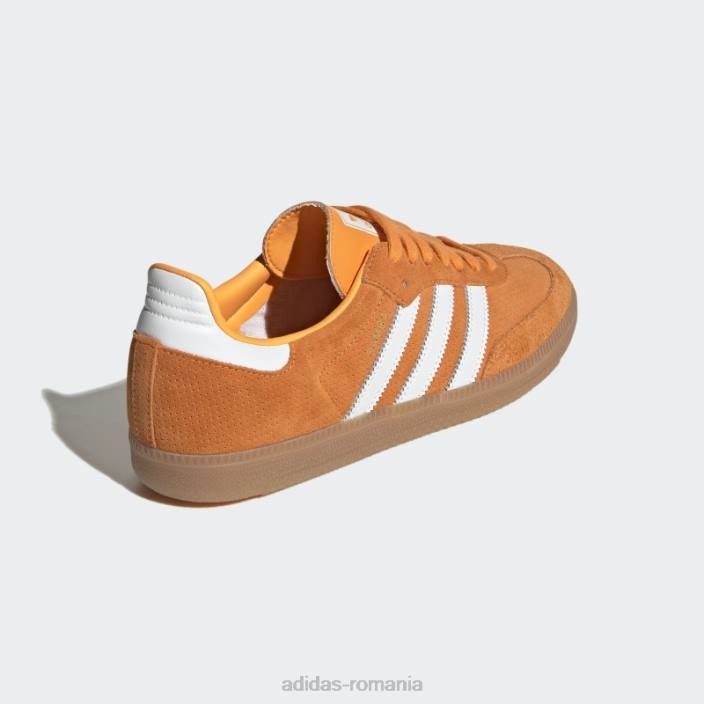 Adidas orange rush samba og pantofi bărbați papură portocalie/alb/gumă 2JBN12502