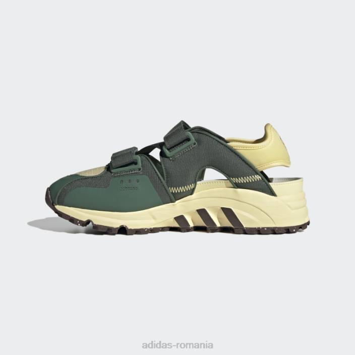 Adidas oxid verde eqt93 sndl planta si creste pantofi bărbați oxid verde/maro/galben 2JBN4751