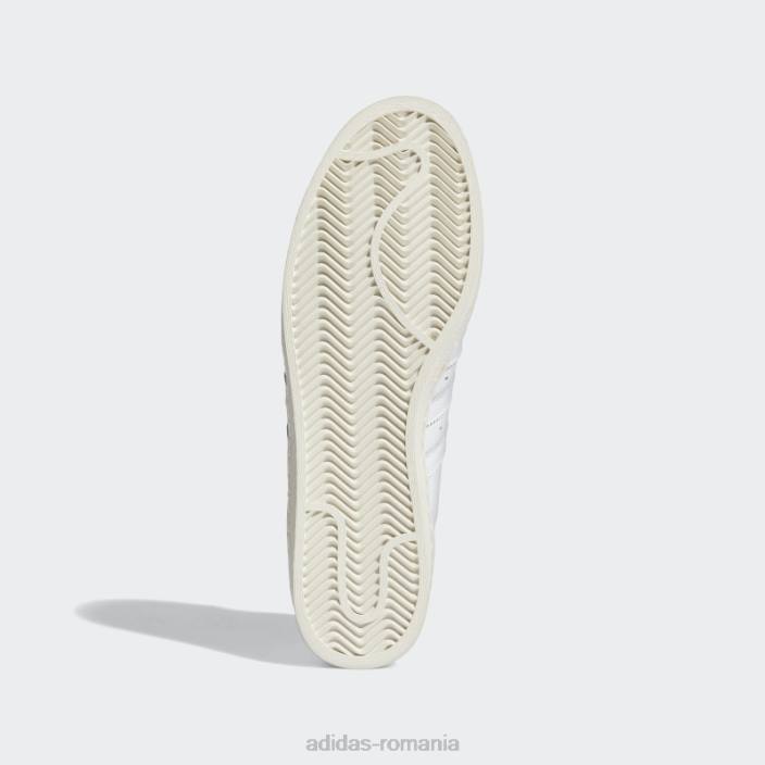 Adidas pantofi Blue Bird Superstar 82 bărbați pasăre albă/albastru 2JBN4558