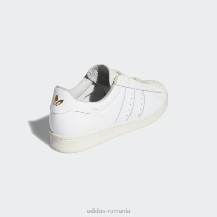 Adidas pantofi Blue Bird Superstar 82 bărbați pasăre albă/albastru 2JBN4558