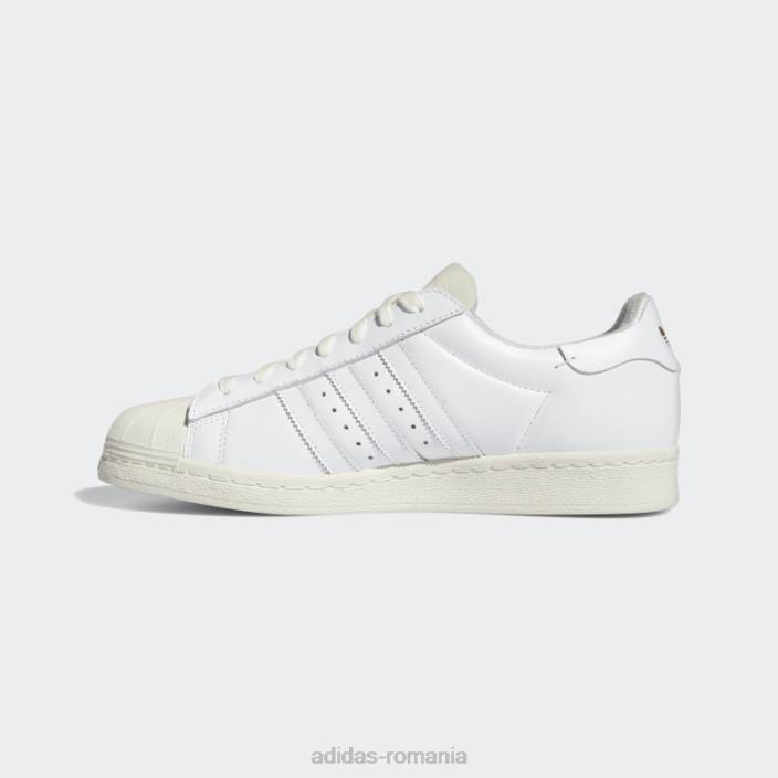 Adidas pantofi Blue Bird Superstar 82 bărbați pasăre albă/albastru 2JBN4558