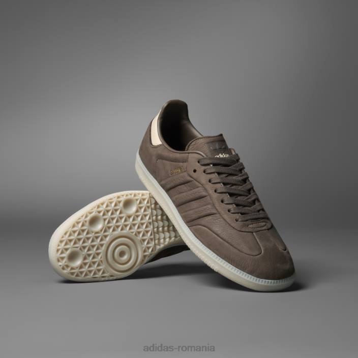 Adidas pantofi Earth Samba bărbați pământ/nisip/aluminiu 2JBN6250
