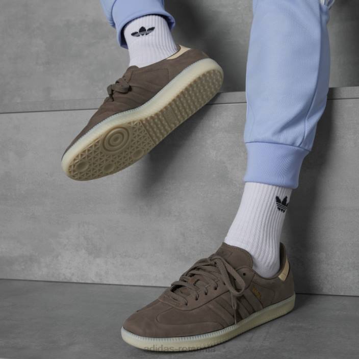 Adidas pantofi Earth Samba bărbați pământ/nisip/aluminiu 2JBN6250