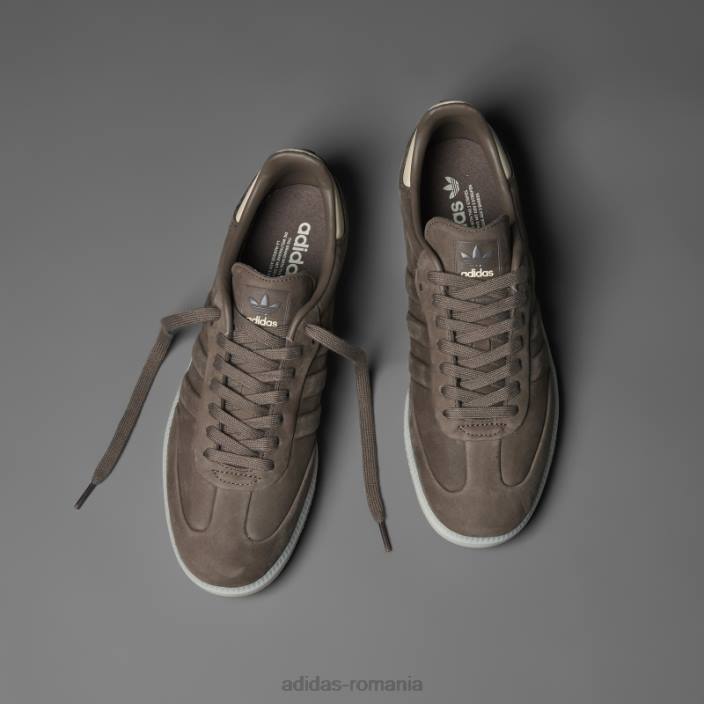 Adidas pantofi Earth Samba bărbați pământ/nisip/aluminiu 2JBN6250