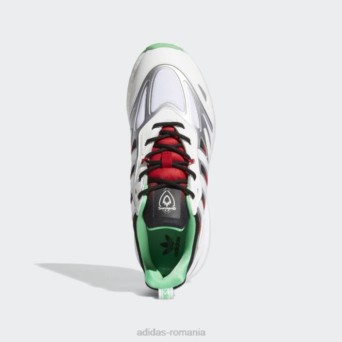 Adidas pantofi adidas gamora zx 2k boost argintii bărbați argintiu/alb/stacojiu 2JBN693