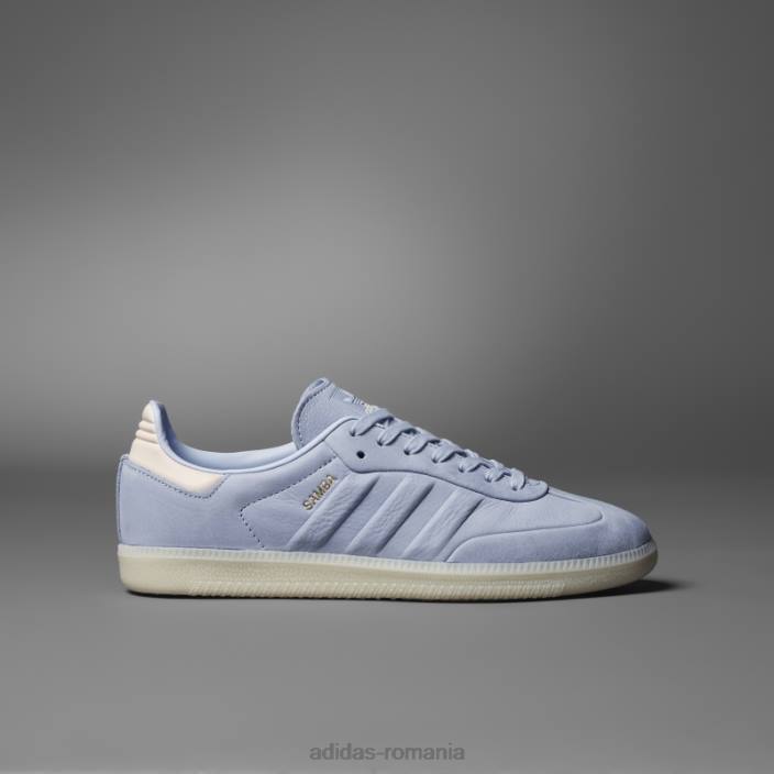 Adidas pantofi adidas samba albastru bărbați albastru zori/cuart/aluminiu 2JBN6249