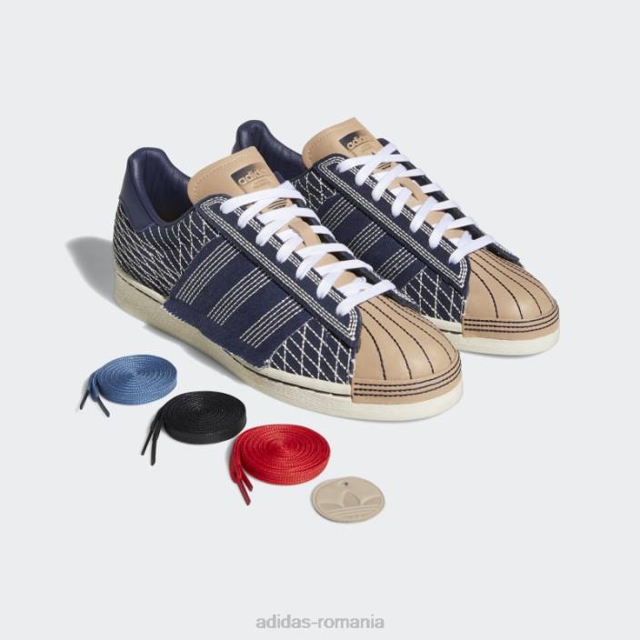 Adidas pantofi adidas superstar 82 bleumarin bărbați bleumarin/cerneală/roșu 2JBN1389