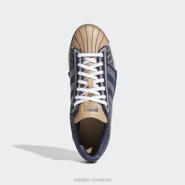Adidas pantofi adidas superstar 82 bleumarin bărbați bleumarin/cerneală/roșu 2JBN1389
