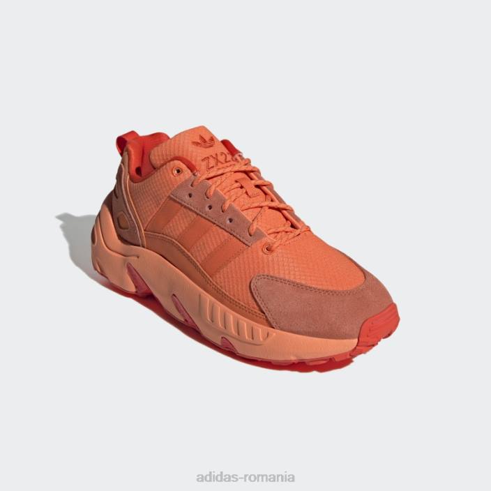 Adidas pantofi adidas zx 22 boost portocalii bărbați portocaliu/portocaliu îndrăzneț 2JBN717