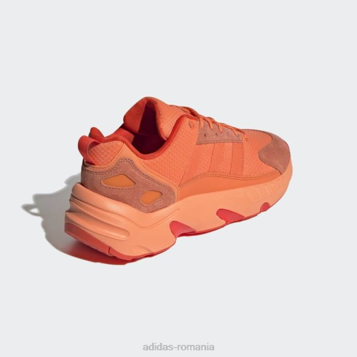 Adidas pantofi adidas zx 22 boost portocalii bărbați portocaliu/portocaliu îndrăzneț 2JBN717