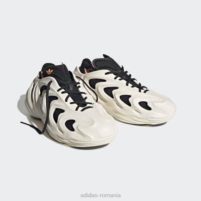 Adidas pantofi adifom q albi bărbați alb/negru/gri 2JBN4757