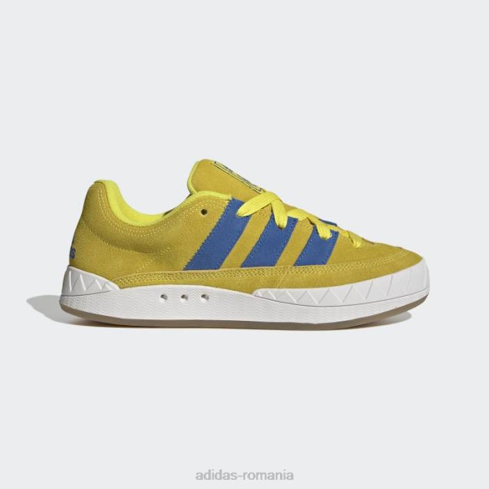 Adidas pantofi adimatic galbeni bărbați galben/albastru/alb 2JBN626