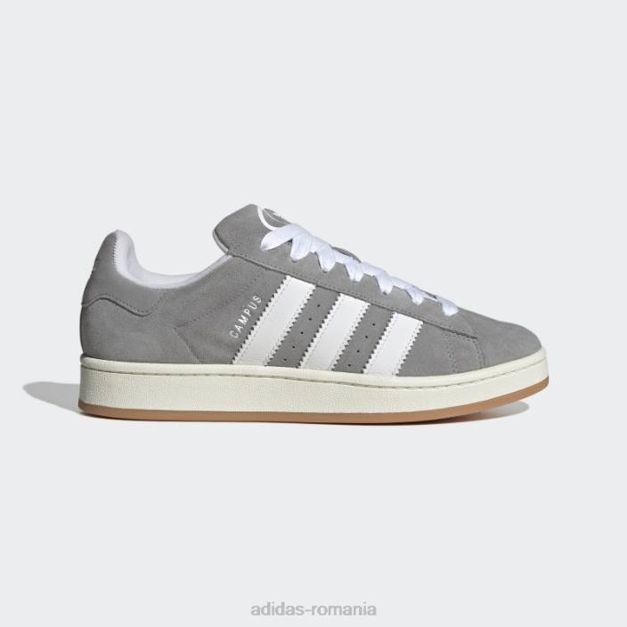 Adidas pantofi alb campus anii 00 moda bărbați gri/alb 2JBN3998