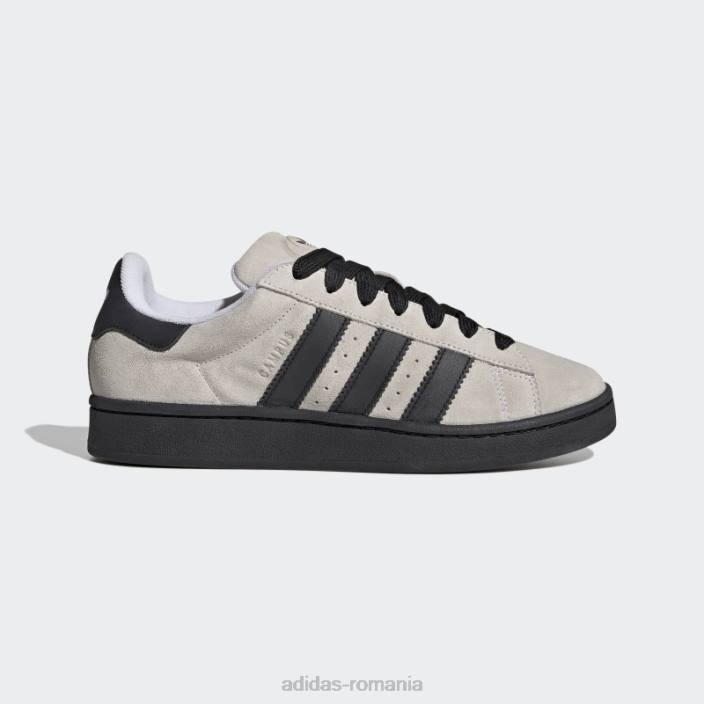 Adidas pantofi albi din campusul anilor 00 bărbați alb negru 2JBN4330