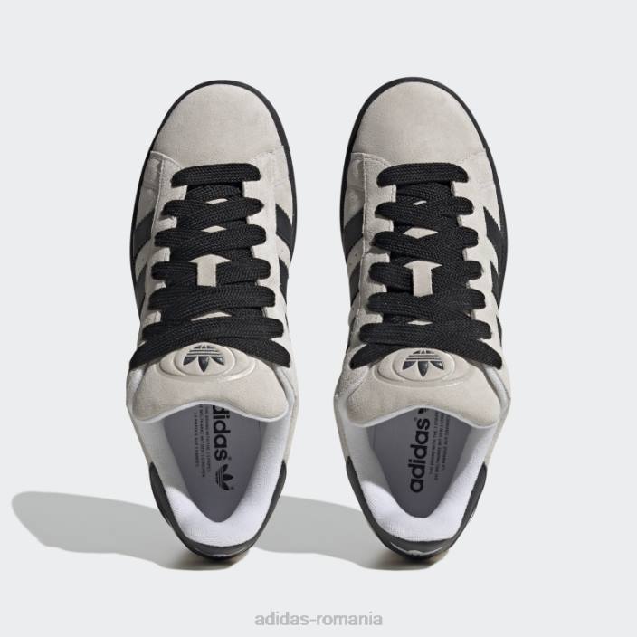 Adidas pantofi albi din campusul anilor 00 bărbați alb negru 2JBN4330