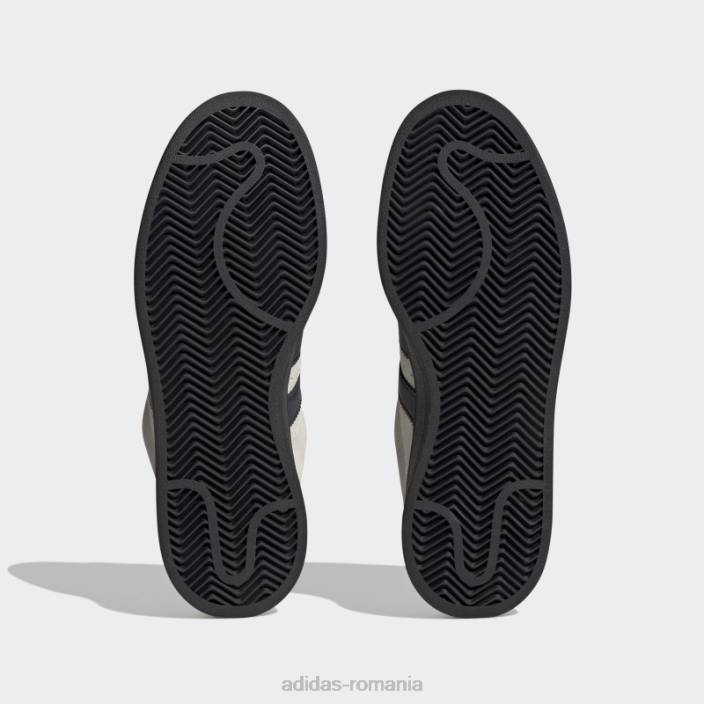 Adidas pantofi albi din campusul anilor 00 bărbați alb negru 2JBN4330