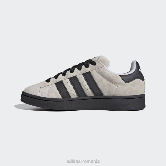 Adidas pantofi albi din campusul anilor 00 bărbați alb negru 2JBN4330