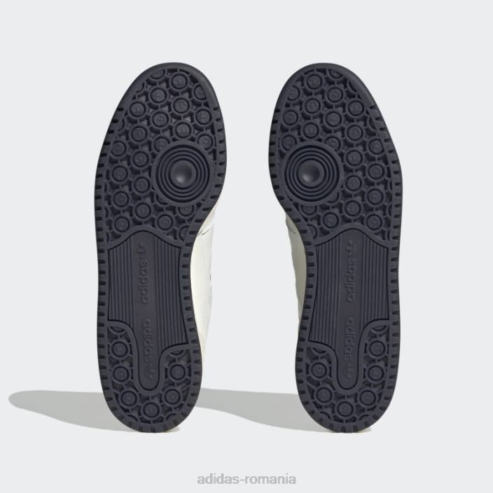 Adidas pantofi albi forum low cl bărbați alb roșu 2JBN4426