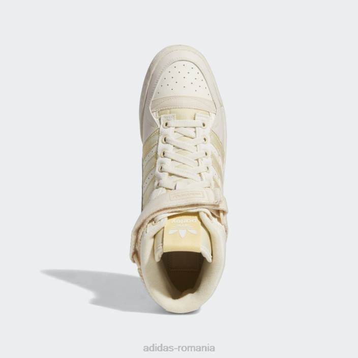Adidas pantofi albi forum mid parley bărbați alb 2JBN593