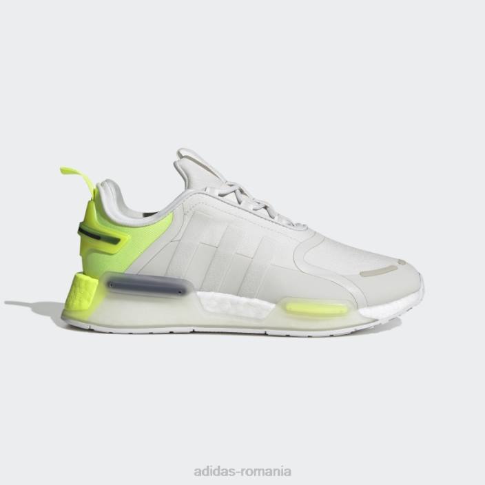 Adidas pantofi albi nmd-r1 v3 bărbați gri/alb 2JBN3919