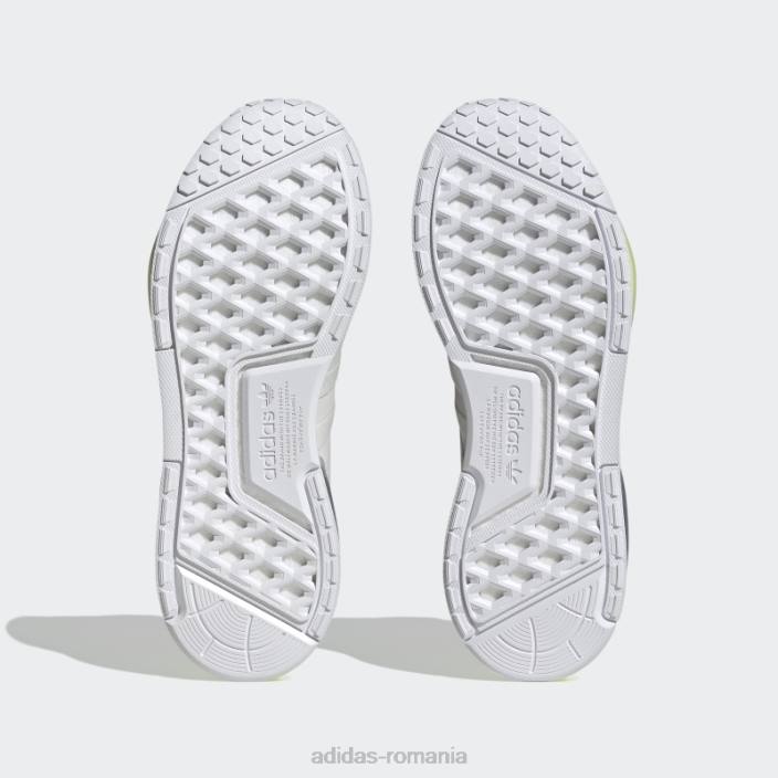 Adidas pantofi albi nmd-r1 v3 bărbați gri/alb 2JBN3919