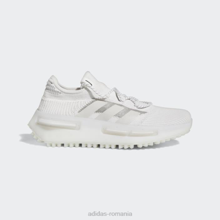 Adidas pantofi albi nmd-s1 bărbați alb/gri/negru 2JBN3868