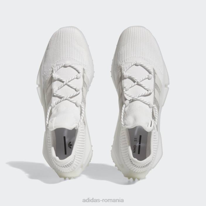 Adidas pantofi albi nmd-s1 bărbați alb/gri/negru 2JBN3868