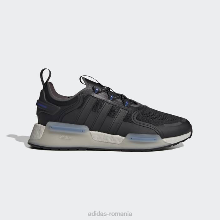 Adidas pantofi albi nmd-v3 bărbați negru/alb/gri 2JBN218